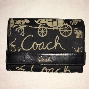 Coach Horse & Carriage Bifold Wallet